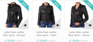 Leather jackets for women 