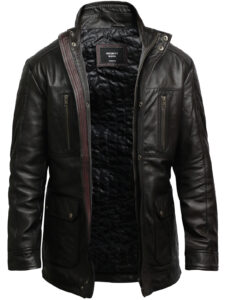 Men's Field Leather Jacket