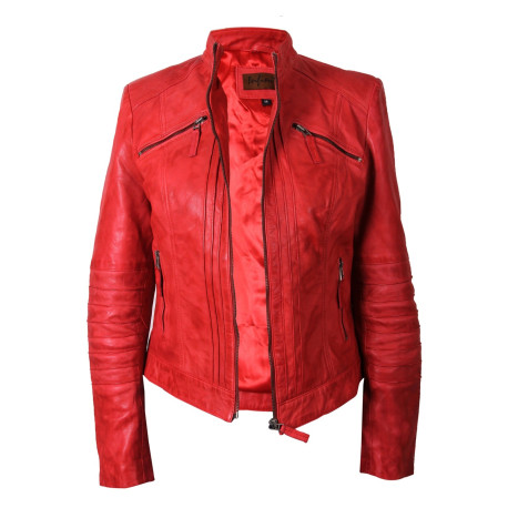 Leather Jacket Womens | Real Butter Soft Nappa Lamb Leather Jacket For Women