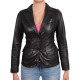 Leather Jacket Womens | Real Soft Nappa Lamb Leather Blazer Jacket For Women