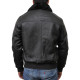 Leather Bomber Jacket Mens | Real Soft Lambskin Leather Jacket For Men