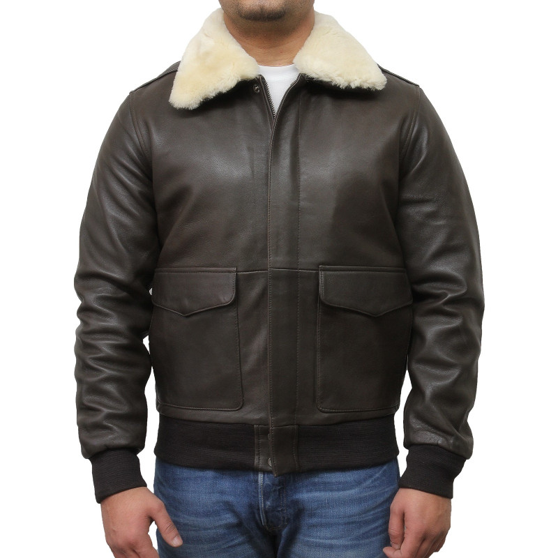 Men Leather Jacket New Soft Lambskin Slim Biker Bomber Coat T1347 
