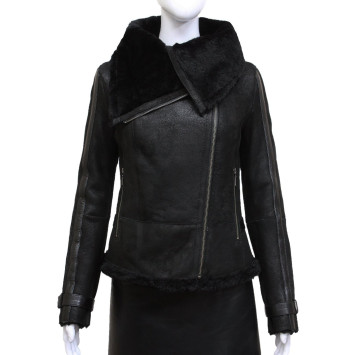 Womens Leather Jackets, Coats and Shearling Sheepskin Flying Jackets ...