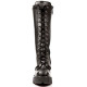 New Rock Black Leather Biker Gothic Stylish Look Boots - M236-S1