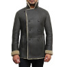 Men's shearling sheepskin jacket - Rambo