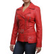 Leather Jacket Womens | Real Lamb Nappa Long Leather Jacket For Women