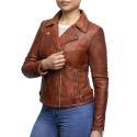 Leather Jacket Womens | Real Soft Nappa Lamb Leather Jacket For Women