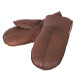 Genuine Real Sheepskin Leather Gloves Mittens Unisex