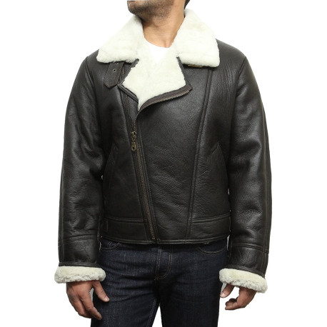 Men's shearling sheepskin jacket - Warid Men's shearling sheepskin jacket - Warid