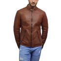 Leather Jacket Mens | Real Soft Lambskin Leather Jacket For Men 