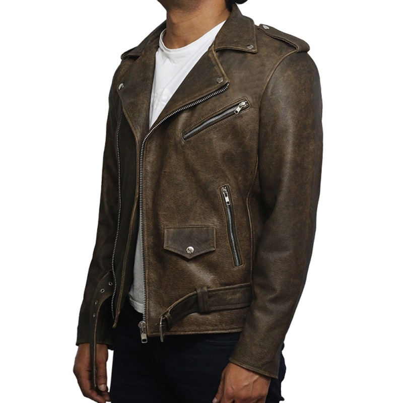 NewZLander Dylan Genuine Cowhide Leather Jacket