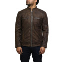 Leather Jacket Mens | Real Soft Buff Leather Jacket For Men