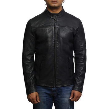 Leather Jacket Mens | Real Lambskin Leather Jacket For Men 