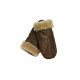 Unisex Soft Thick 100% Cream Fur Sheepskin Leather Mittens Ideal For Winter