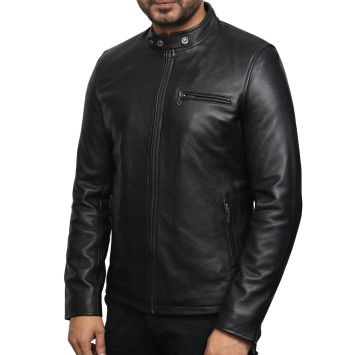 Leather Jacket Mens | Real Soft Cowhide Leather Jacket For Men