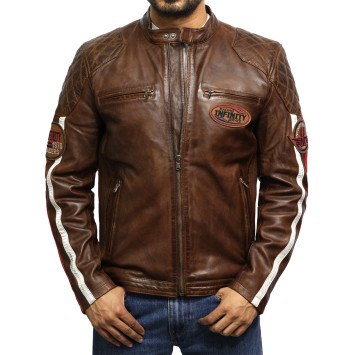 Leather Jacket Mens | Real Soft Lamb Leather Jacket Vintage