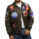 leather-bomber-sheepskin-shearling-jacket Mens-a2-aviator-flying