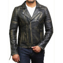 Leather Jacket Mens | Real Soft Nappa Lamb Leather Jacket For Men Vintage
