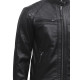 Leather Jacket Mens | Real Soft Nappa Lamb Leather Jacket For Men Distressed