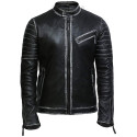 Leather Jacket Mens | Real Soft Cowhide Leather Jacket For Men 