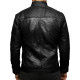Men’s Black Leather Jacket - Liam