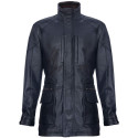 Mens Nappa Leather Reefer Coat