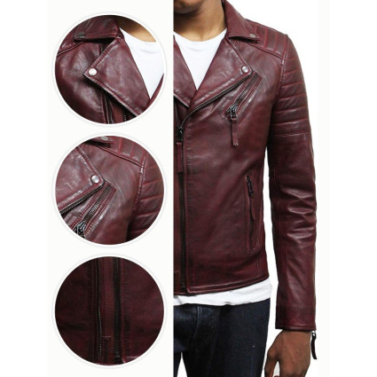 Leather Jacket Mens | Real Soft Nappa Lamb Leather Jacket For Men