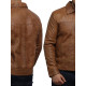 Leather Jacket Mens | Real Suede Goatskin Leather Jacket For Men