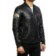 Leather Bomber Jacket Mens | Real Soft Cowhide Leather Jacket