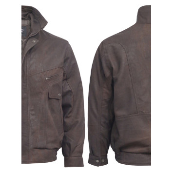 Leather Bomber jacket Mens | Real Soft Nappa Lamb Leather Jacket For Men
