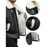 leather-bomber-sheepskin -shearling-jacket Mens-b3-aviator-flying