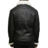 leather-bomber-sheepskin -shearling-jacket Mens-b3-aviator-flying