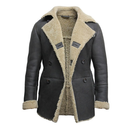 Men's shearling sheepskin jacket - Aahad