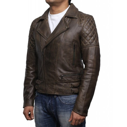 Leather Jacket Mens | Real Soft Nappa Lamb Leather Jacket For Men