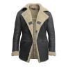 Men's shearling sheepskin jacket - Rambo