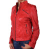 Leather Jacket Womens | Real Butter Soft Nappa Lamb Leather Jacket For Women