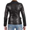 Leather Jacket Womens | Real Soft Nappa Lamb Leather Blazer Jacket For Women