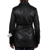 Leather Jacket Womens | Real Nappa Lamb Leather Long Jacket For Women