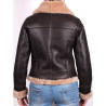 Ladies Shearling sheepskin Jacket - Virginia