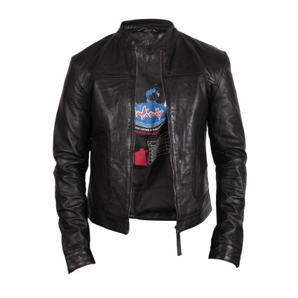 Leather Jacket Mens | Real Soft Nappa Sheep Leather Jacket For Men