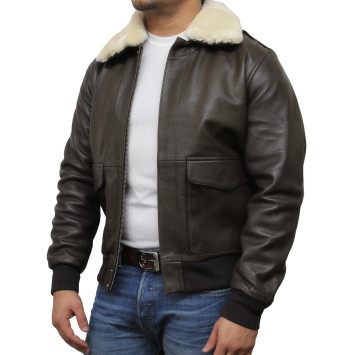Men's Black Biker Jacket-Albert