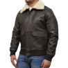 Leather Bomber Jacket Mens | Real Soft Lambskin Leather Jacket For Men
