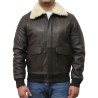 Leather Bomber Jacket Mens | Real Soft Lambskin Leather Jacket For Men