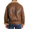 Leather Sheepskin Shearling Jacket Womens | B3 WW2 Aviator Flying Jacket