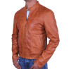 Leather Jacket Mens | Real Soft Nappa Sheep Leather Jacket For Men