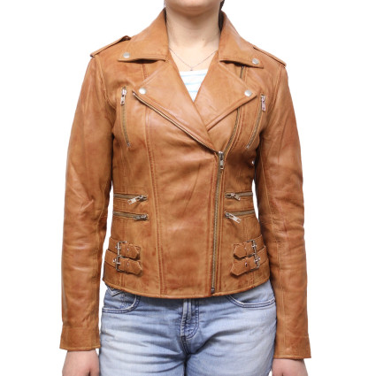 Leather Jacket Womens | Real Soft Nappa Lamb Leather Jacket For Women 