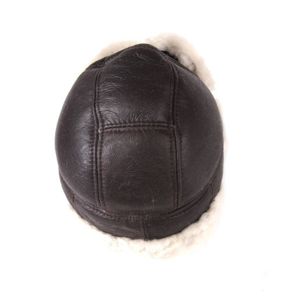 100% Sheepskin Aviator Pilot Hat 
