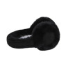 Hamptons Black Classic Unisex Genuine Sheepskin Ear Muffs