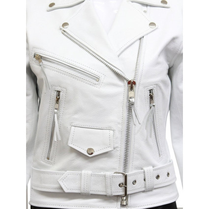 Leather Jacket Womens | Real Cow Hide Leather Jacket For Women