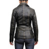 Leather Jacket Womens | Real Lamb Nappa Long Leather Jacket For Women